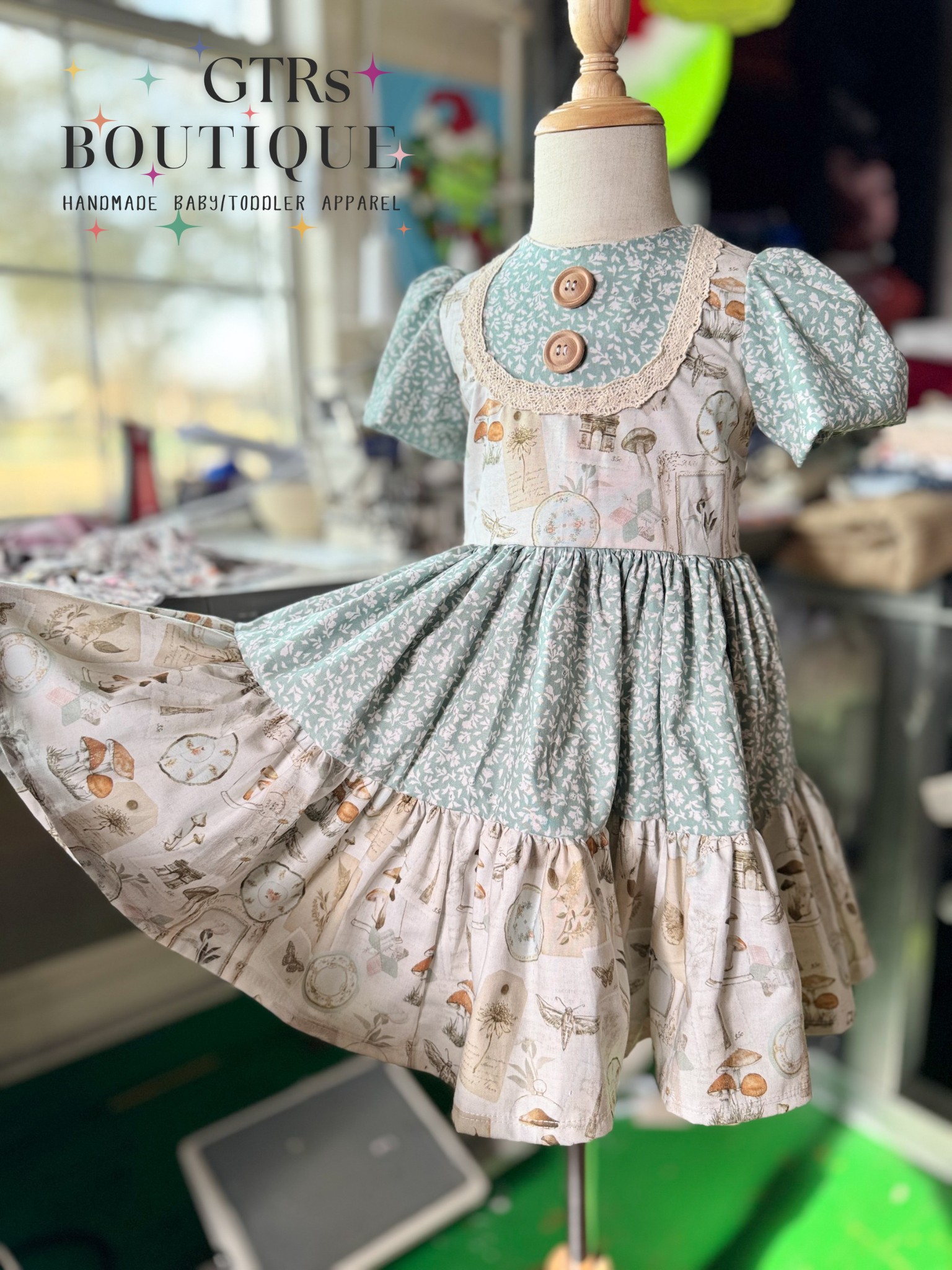 Girls Twirl Dress (Liberty  Dress)