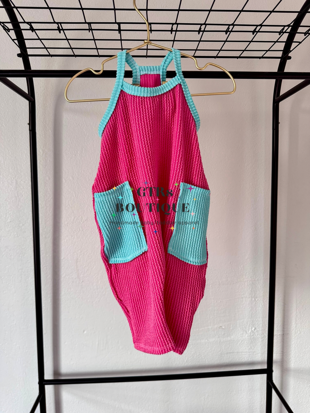 Color block romper, baby & toddler romper