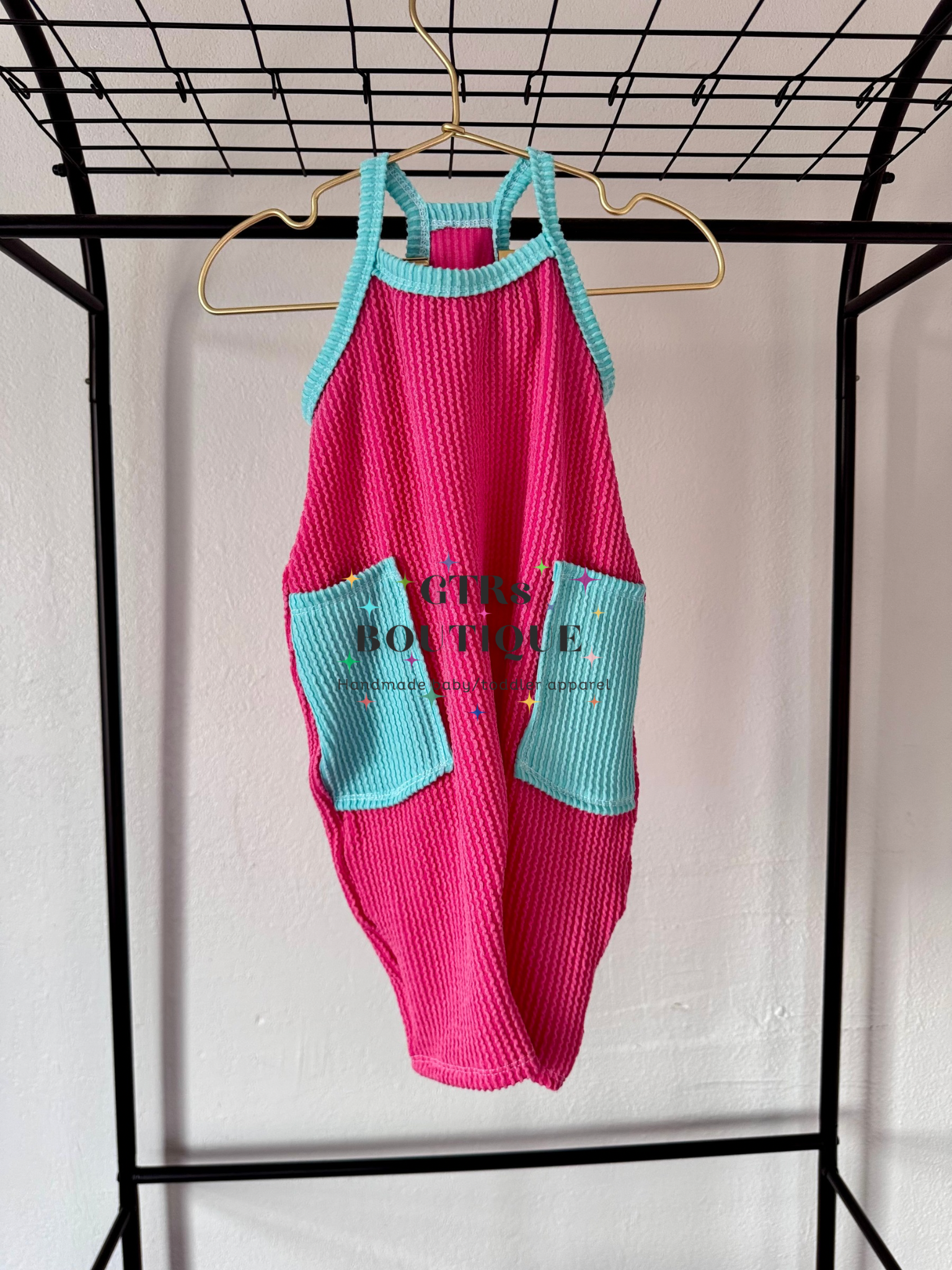 Color block romper, baby & toddler romper