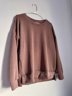 Mom dolman long sleeve tee size medium
