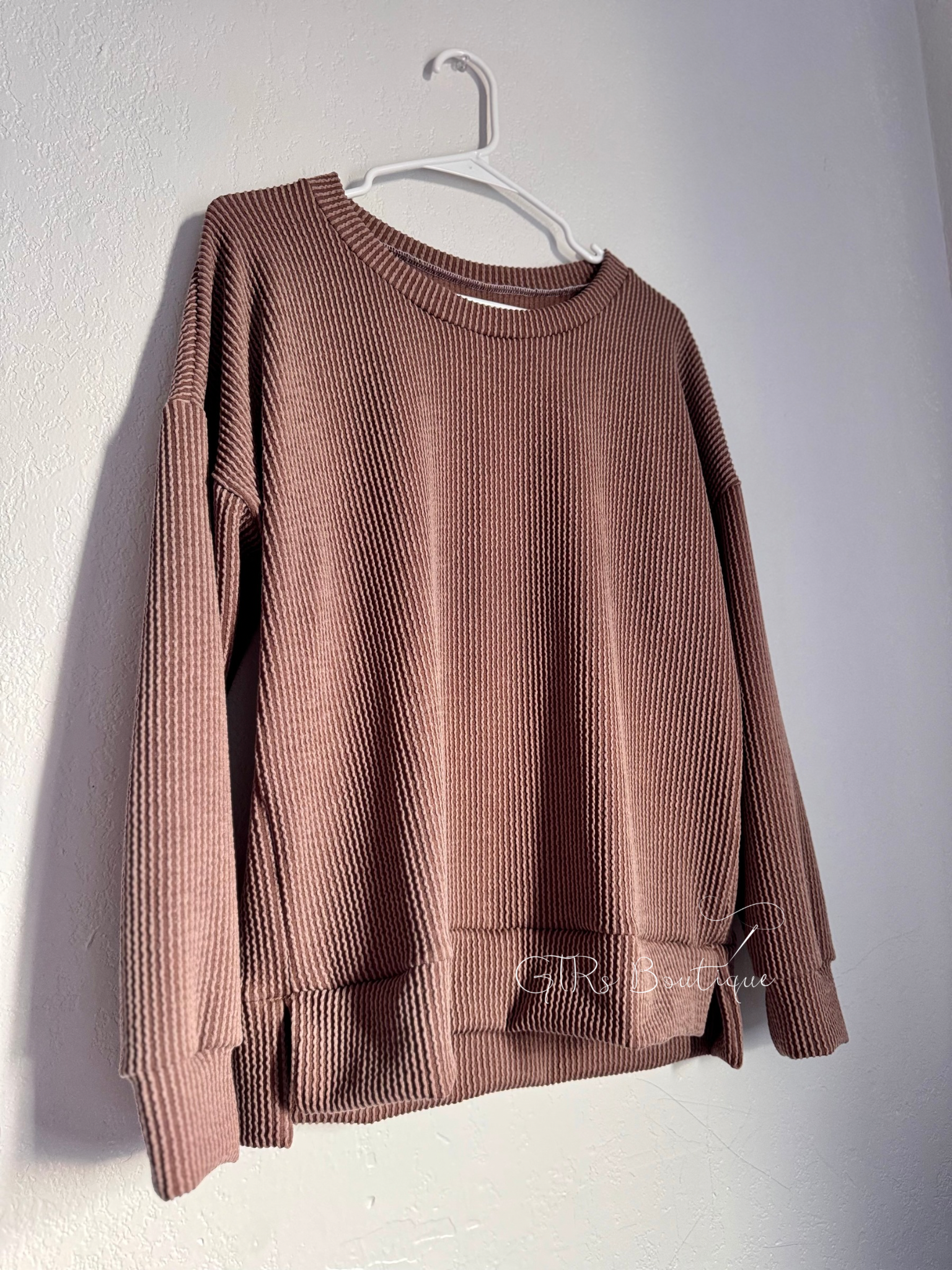 Mom dolman long sleeve tee size medium