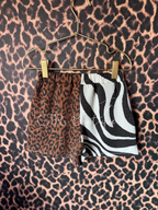 Animal print shorts for girls sizes 0/3m up to 5/6 year olds 
