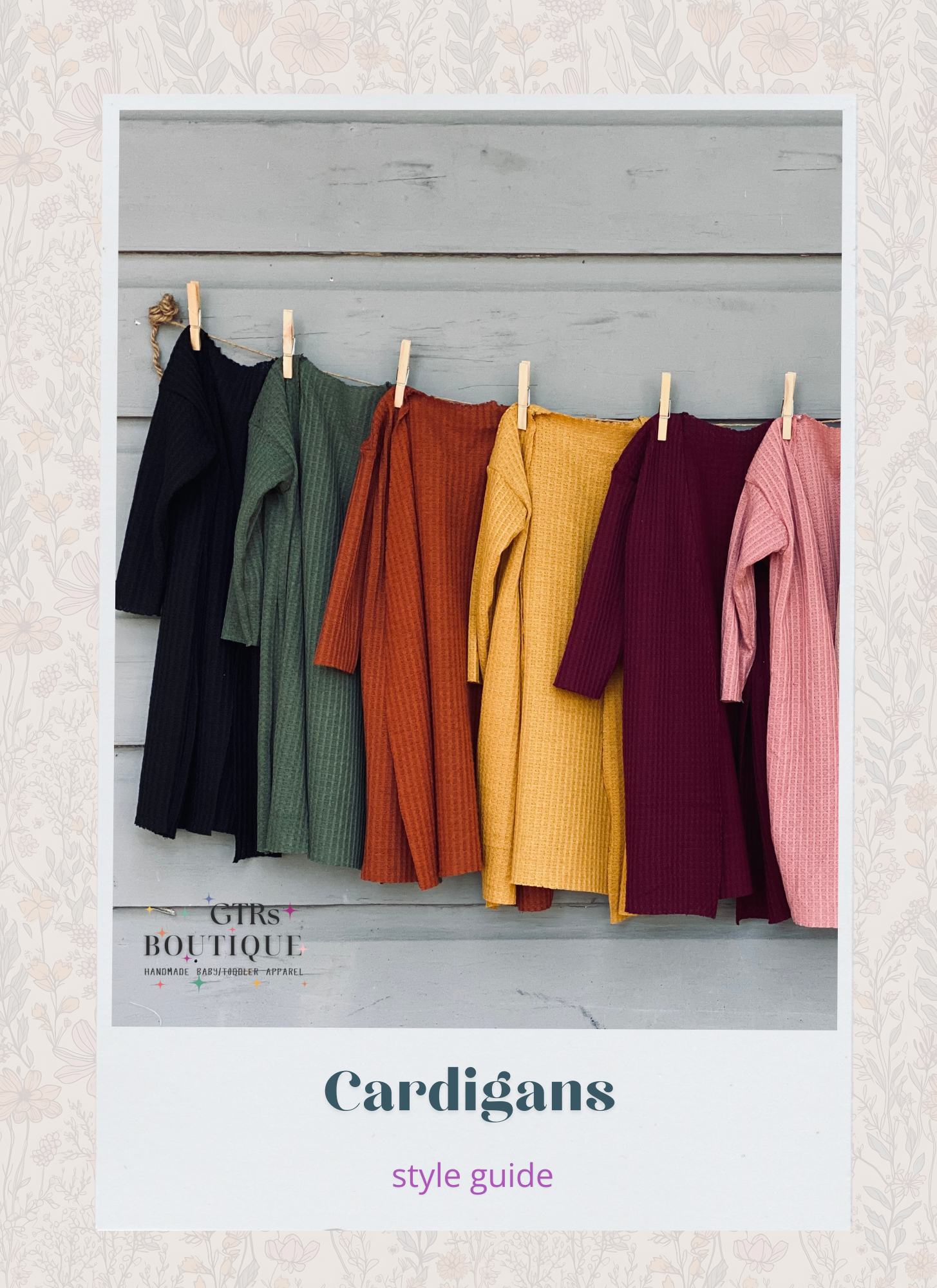 Knee length Cardigan