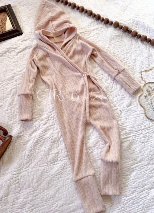 Baby hooded rover romper size 18/24