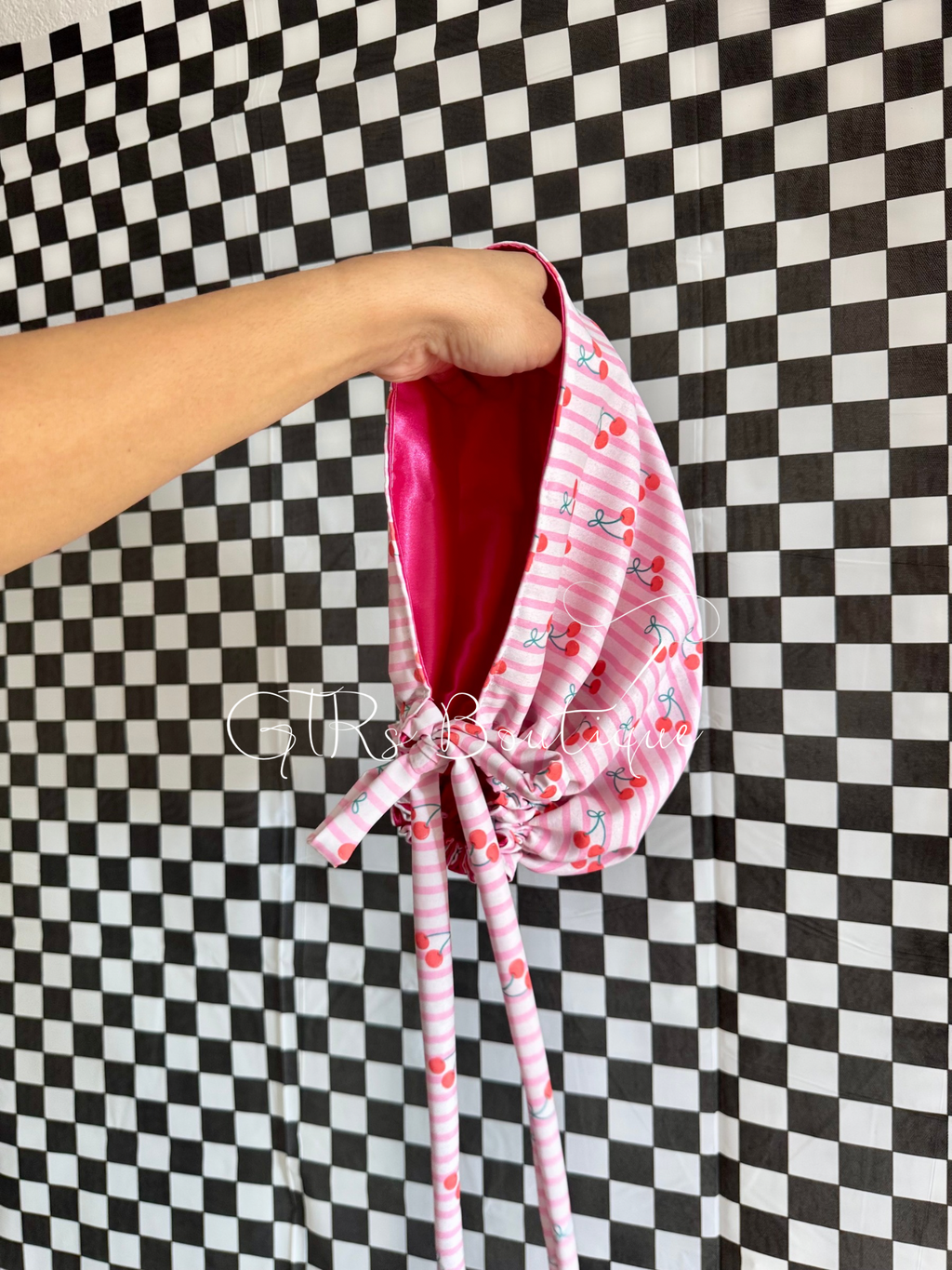 Women's Euro Scrub Cap, Ponytail Scrub Cap