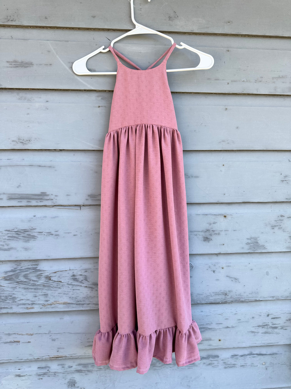 Kids Blue Maxi Amsterdam dress