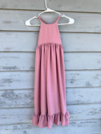 Kids Blue Maxi Amsterdam dress