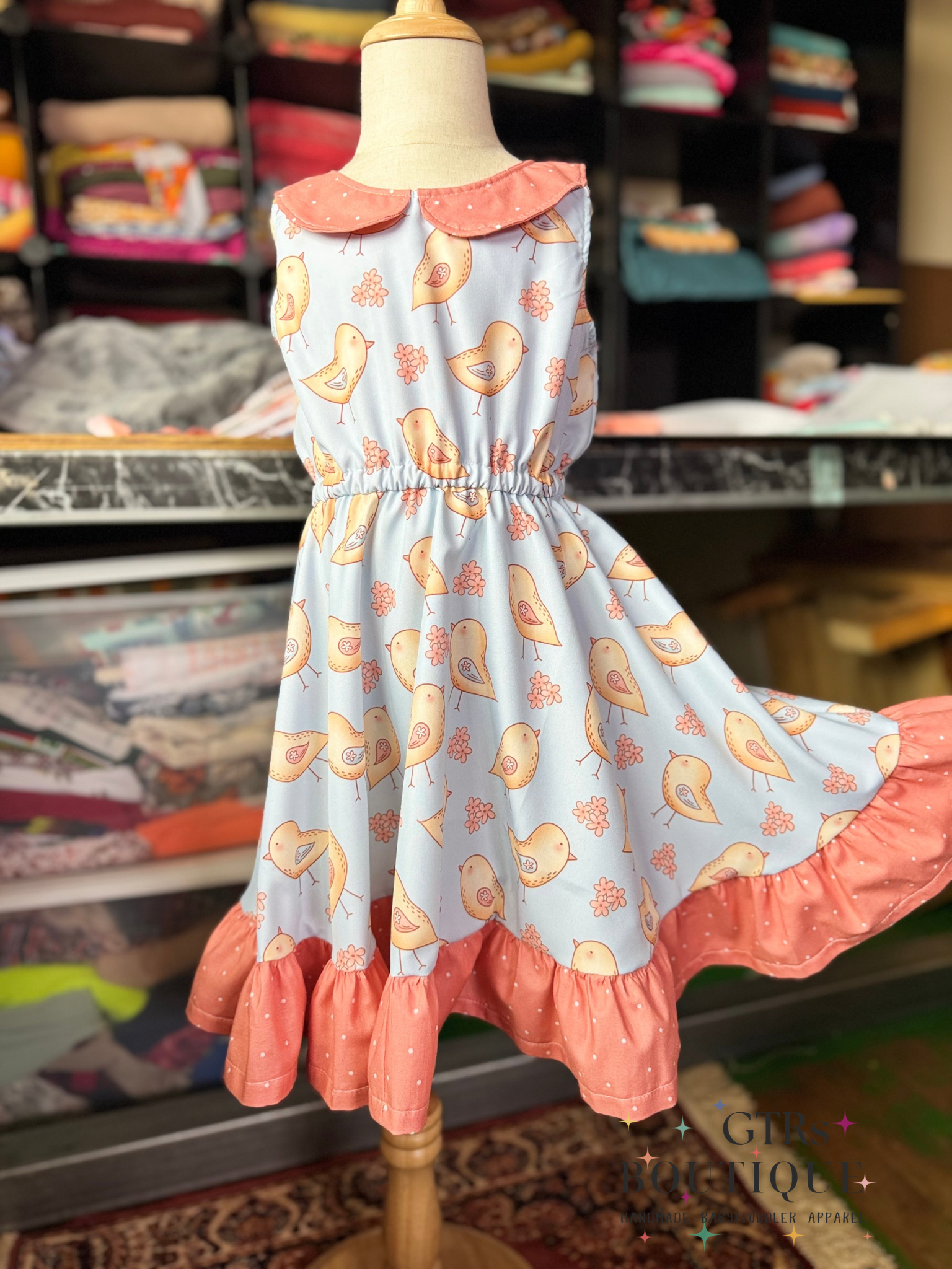 Girls Twirl Dress (Lottie  Dress)