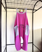 Terran Romper magenta baby outfit