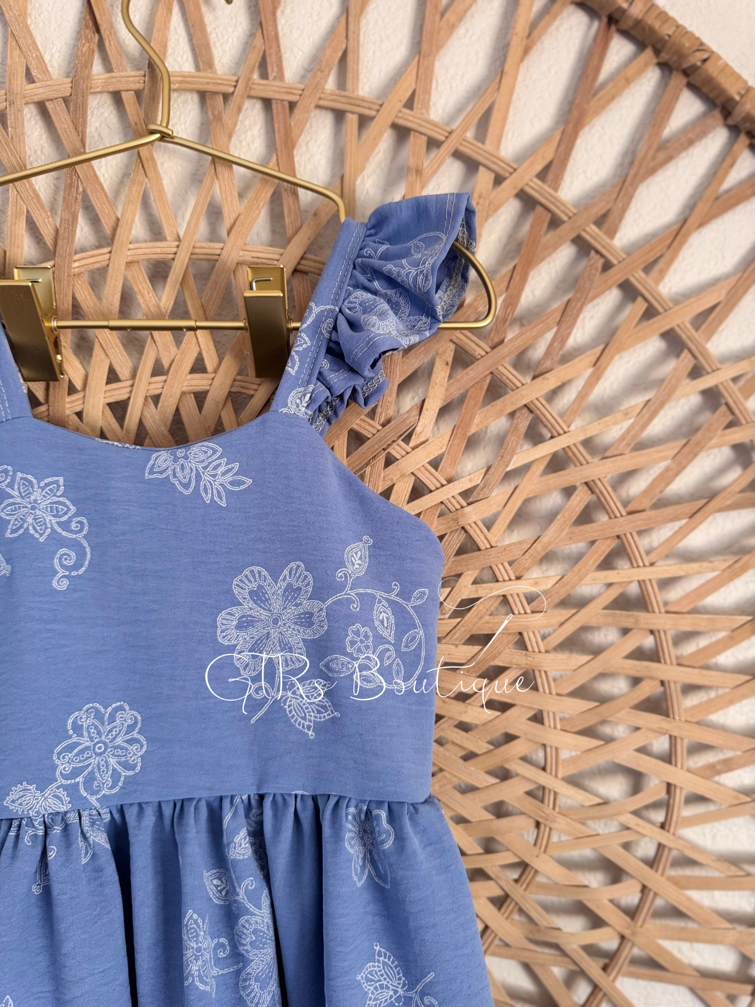 Girls size 5T Floral Malibu dress