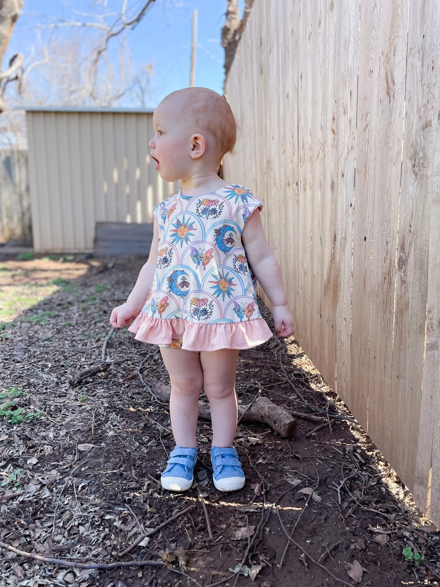 Baby 2 piece Tulip Top & Bummies