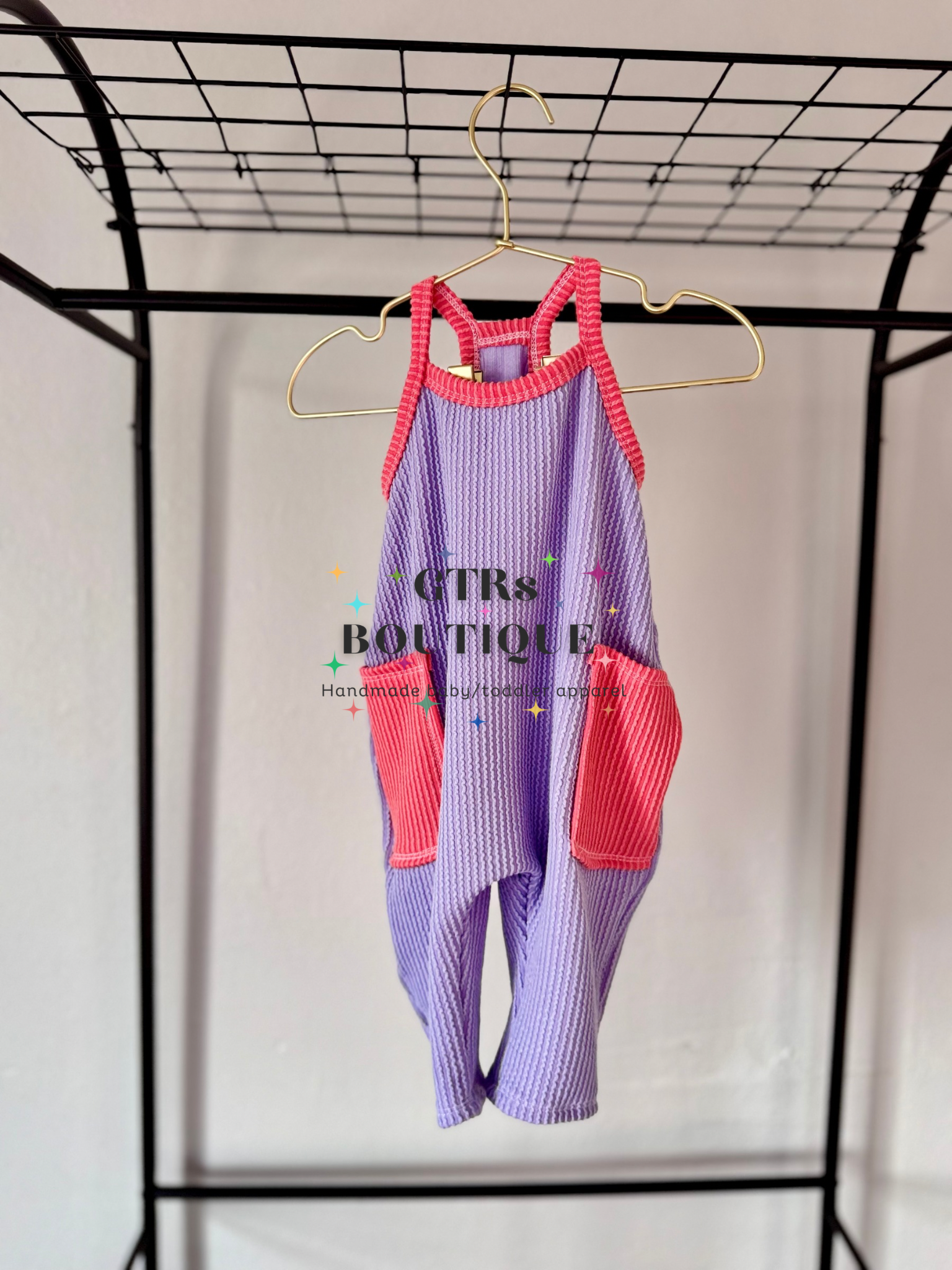 Color block romper, baby & toddler romper