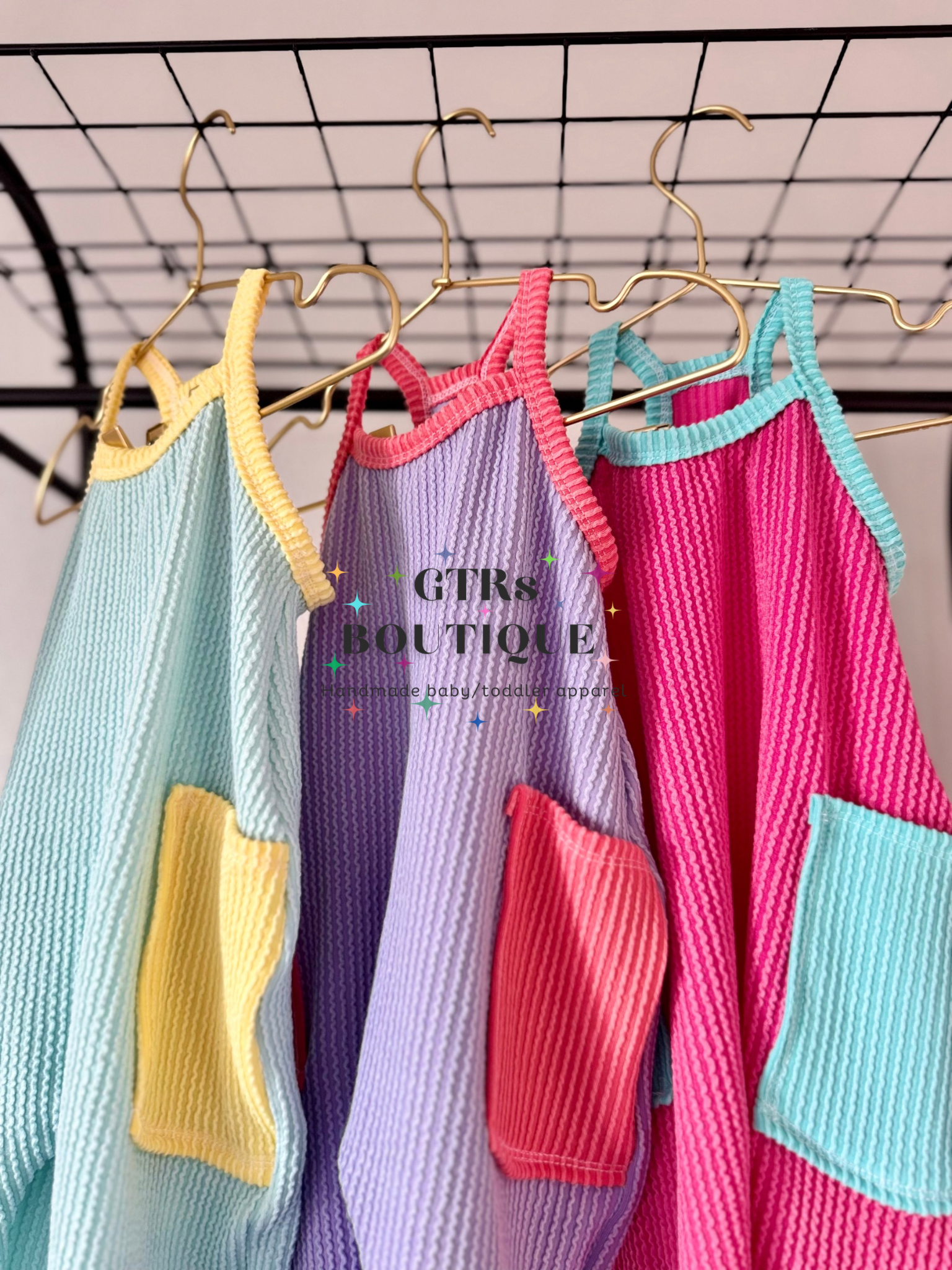 Color block romper, baby & toddler romper