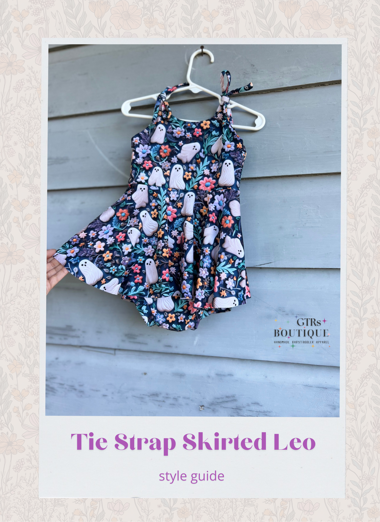 Tie strap skirted Leo