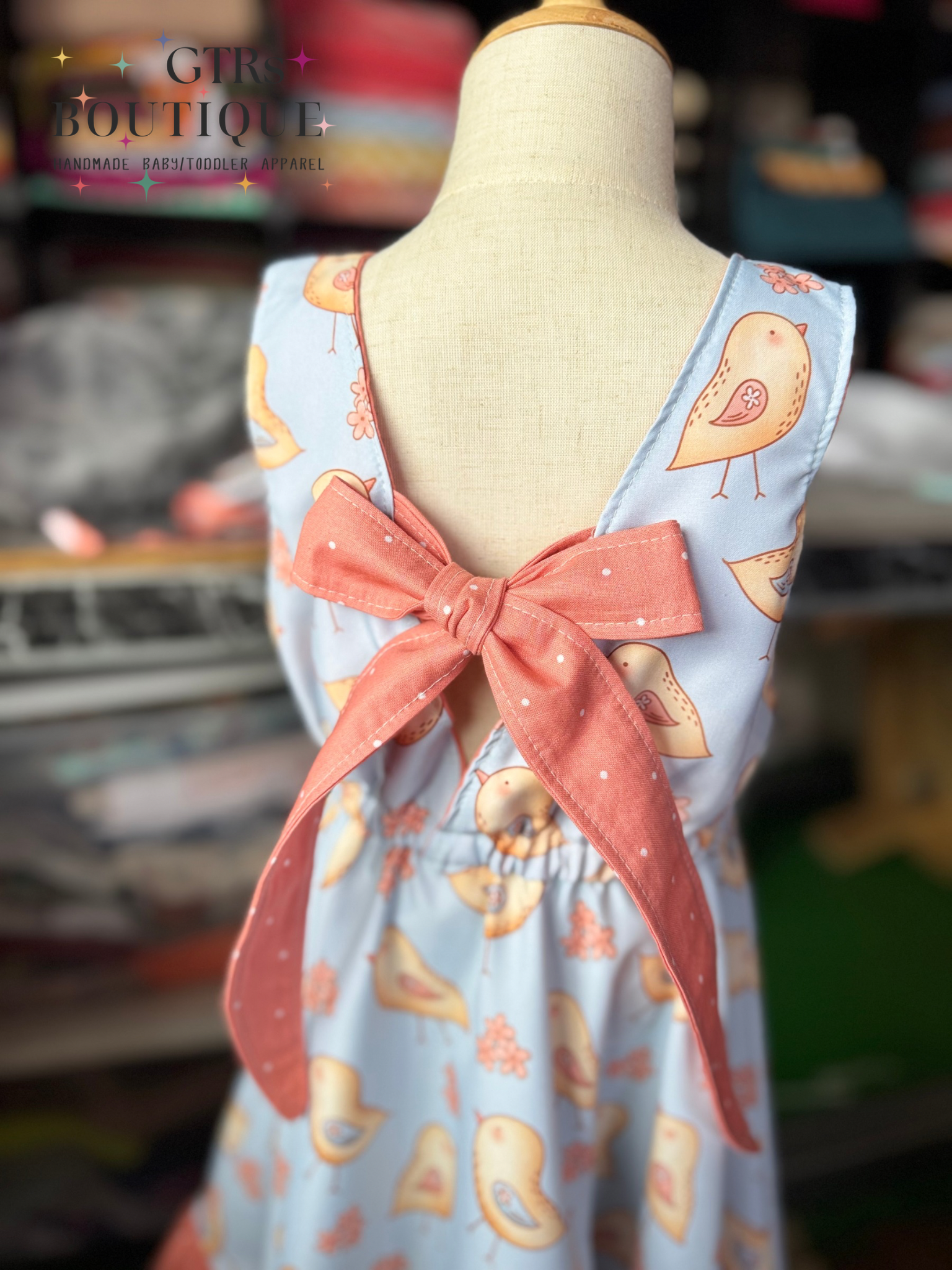 Girls Twirl Dress (Lottie  Dress)