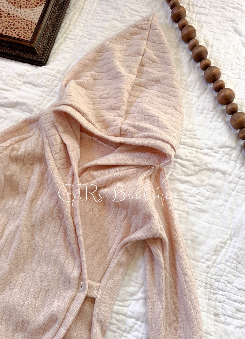Baby hooded rover romper size 18/24