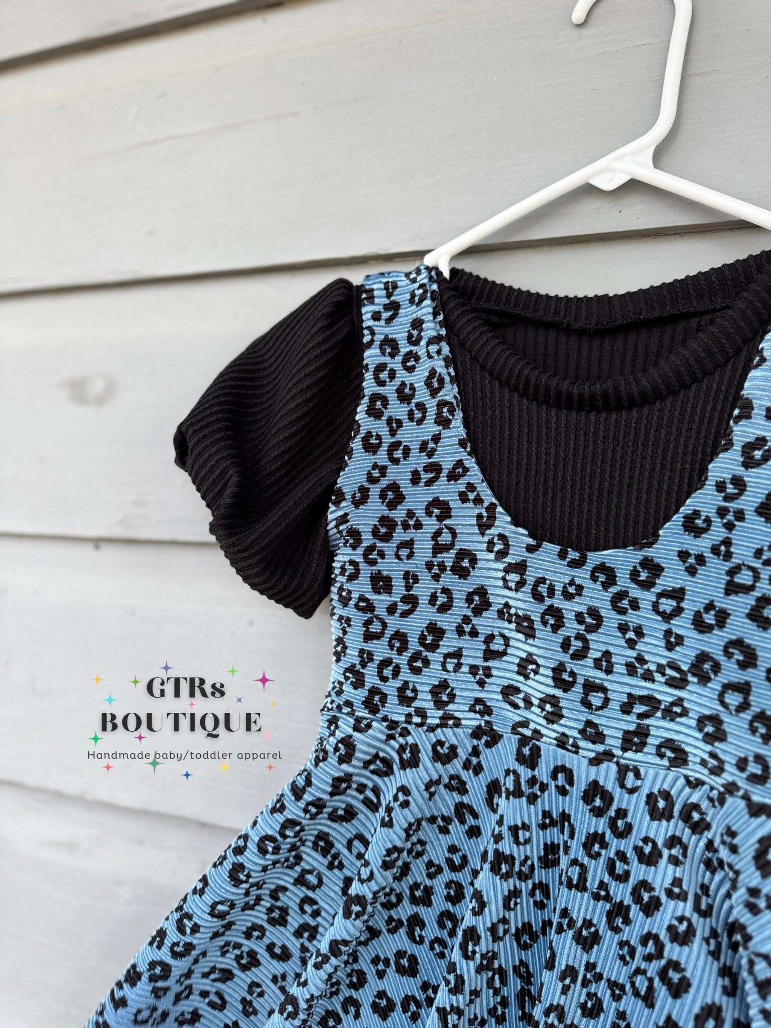 Little girl twirl dress & top