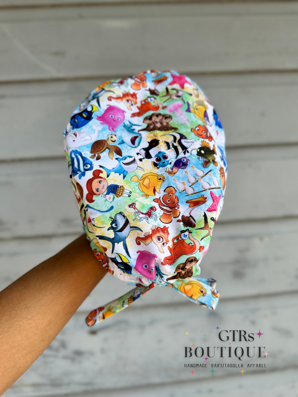 Just keep Swimming Scrub Cap