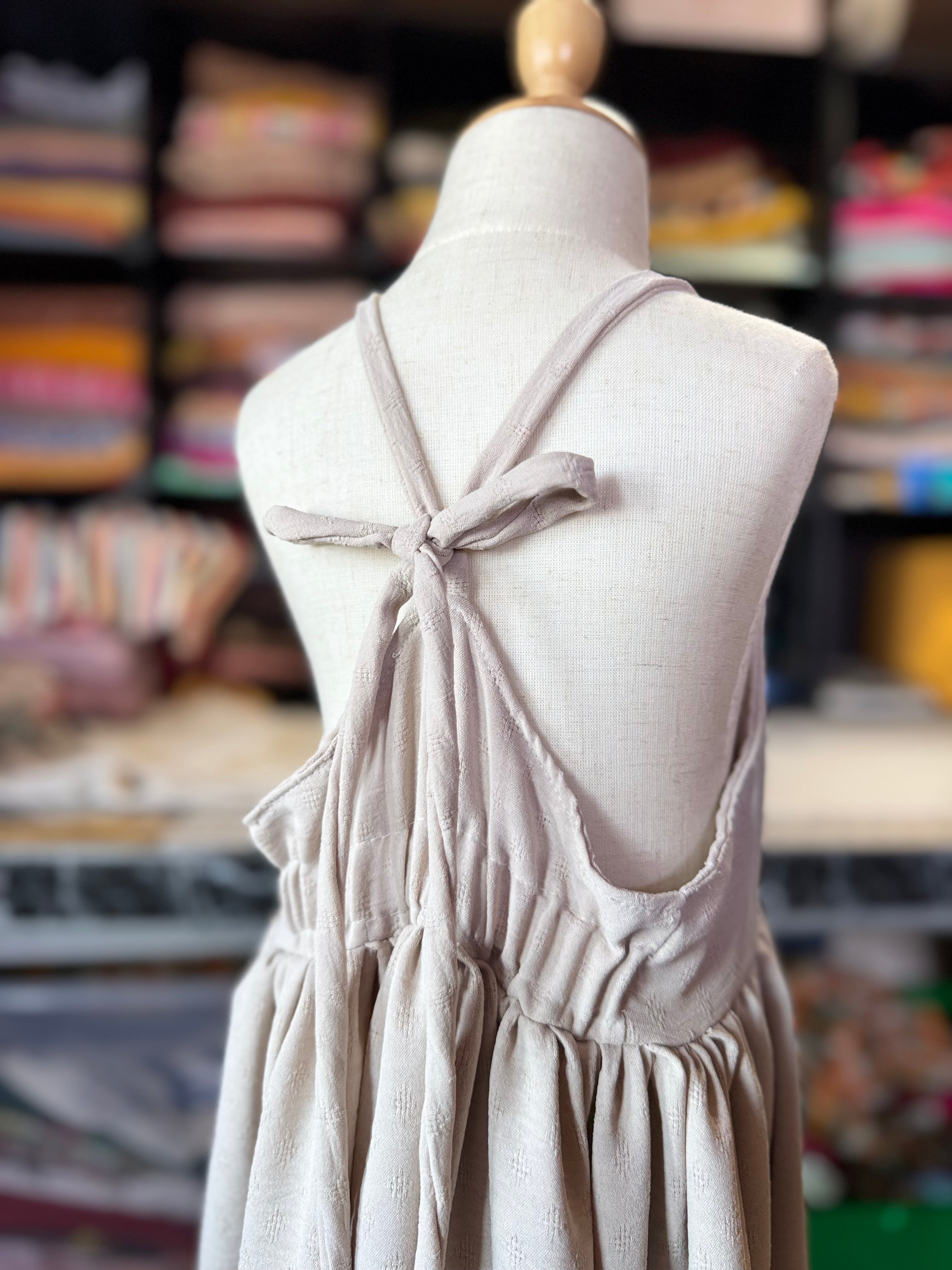 Kids Blue Maxi Amsterdam dress