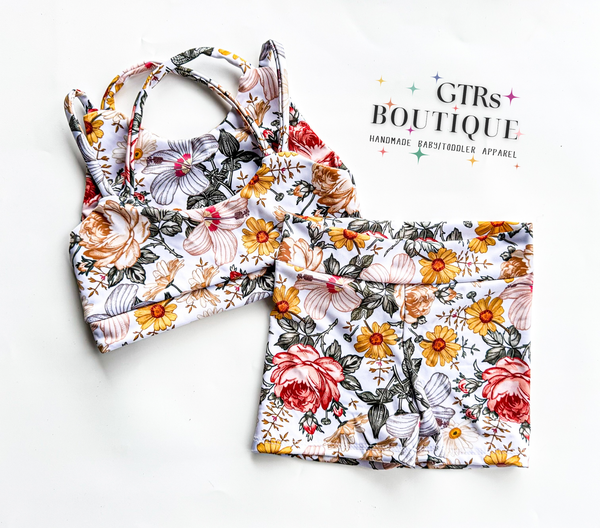 Vintage Floral Active Set
