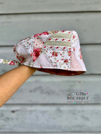 Patchwork Roses Scrub Cap