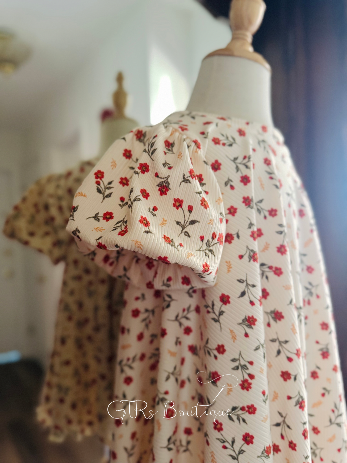 Kids floral dress size 18/24m