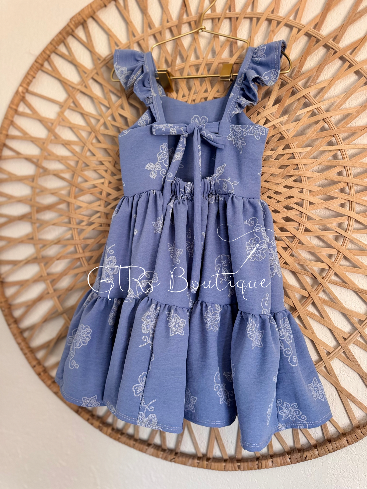 Girls size 5T Floral Malibu dress