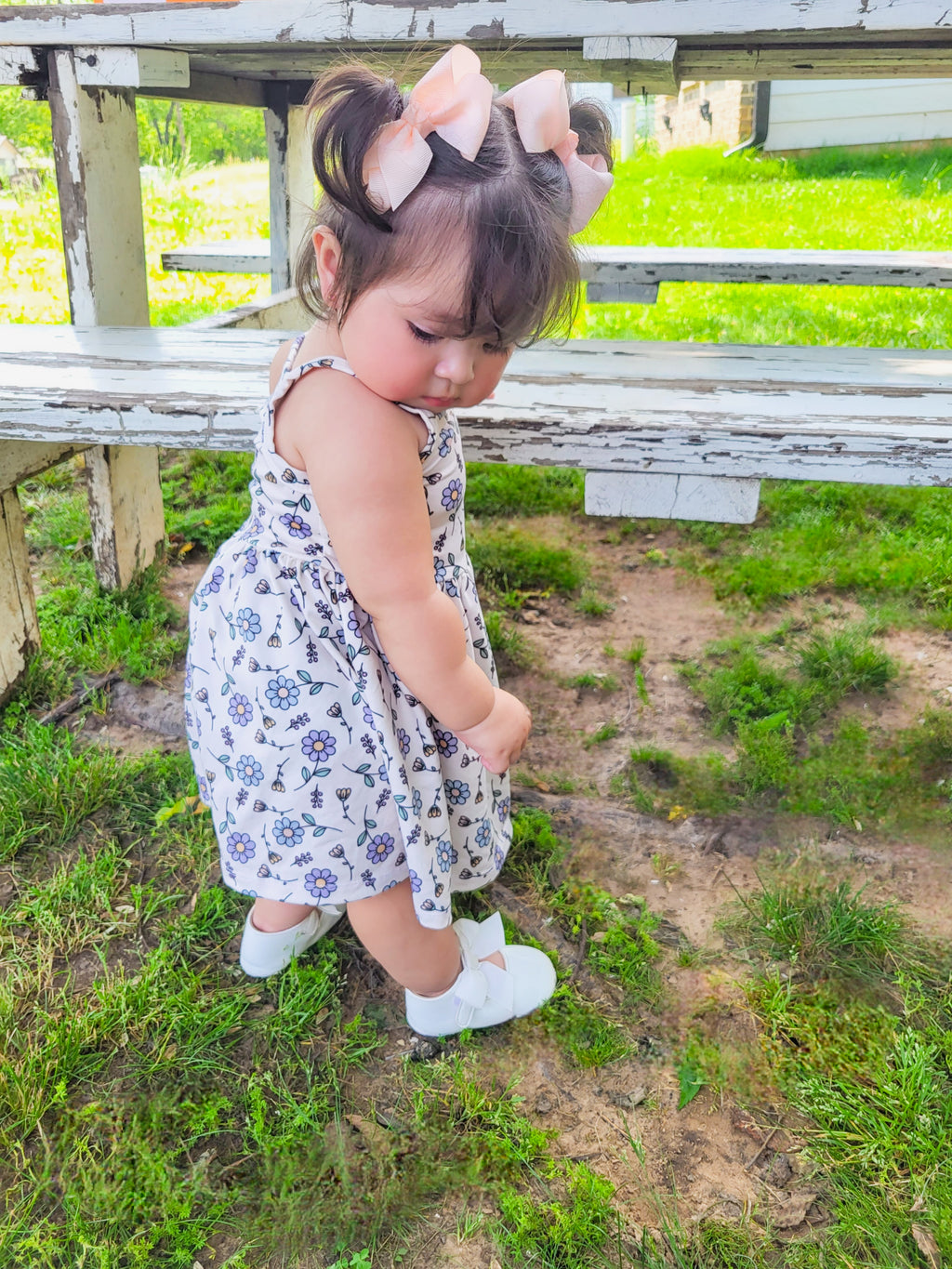 Kids floral dress Margo