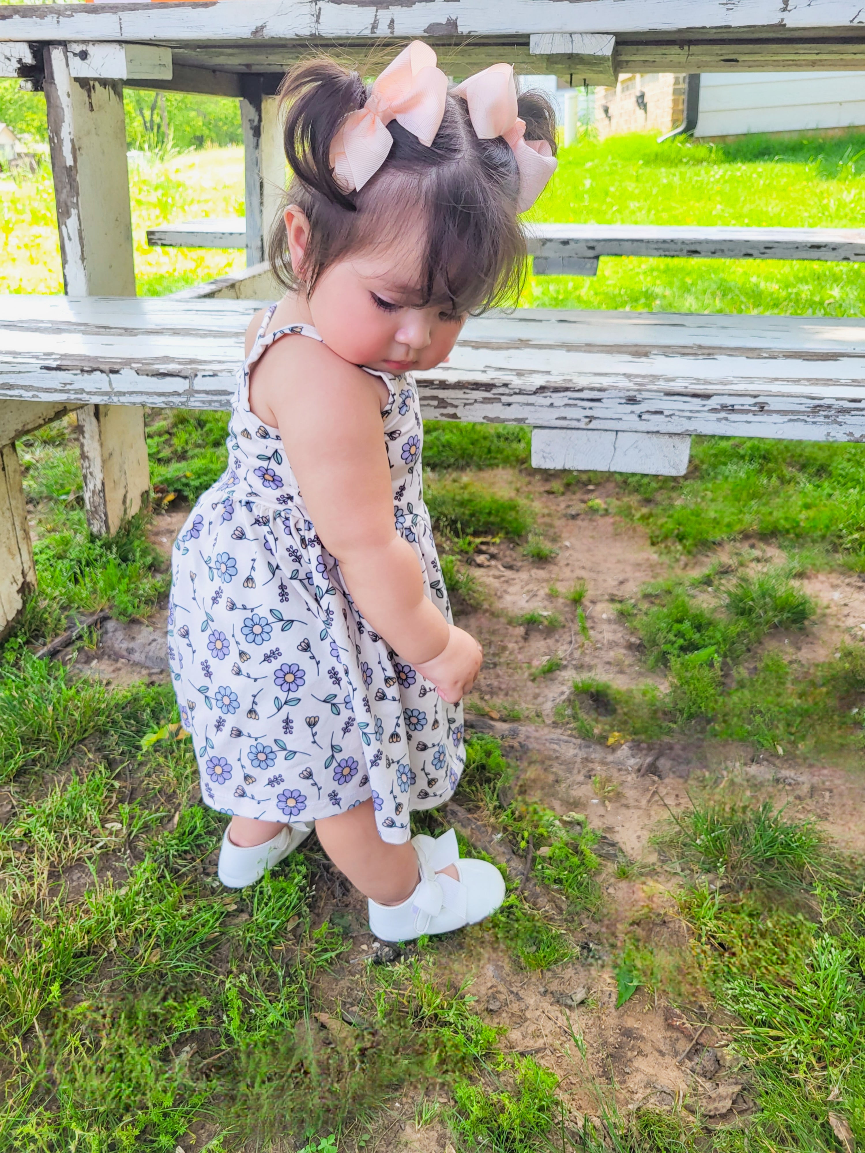 Kids floral dress Margo