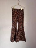 Girls animal print flares 7 size
