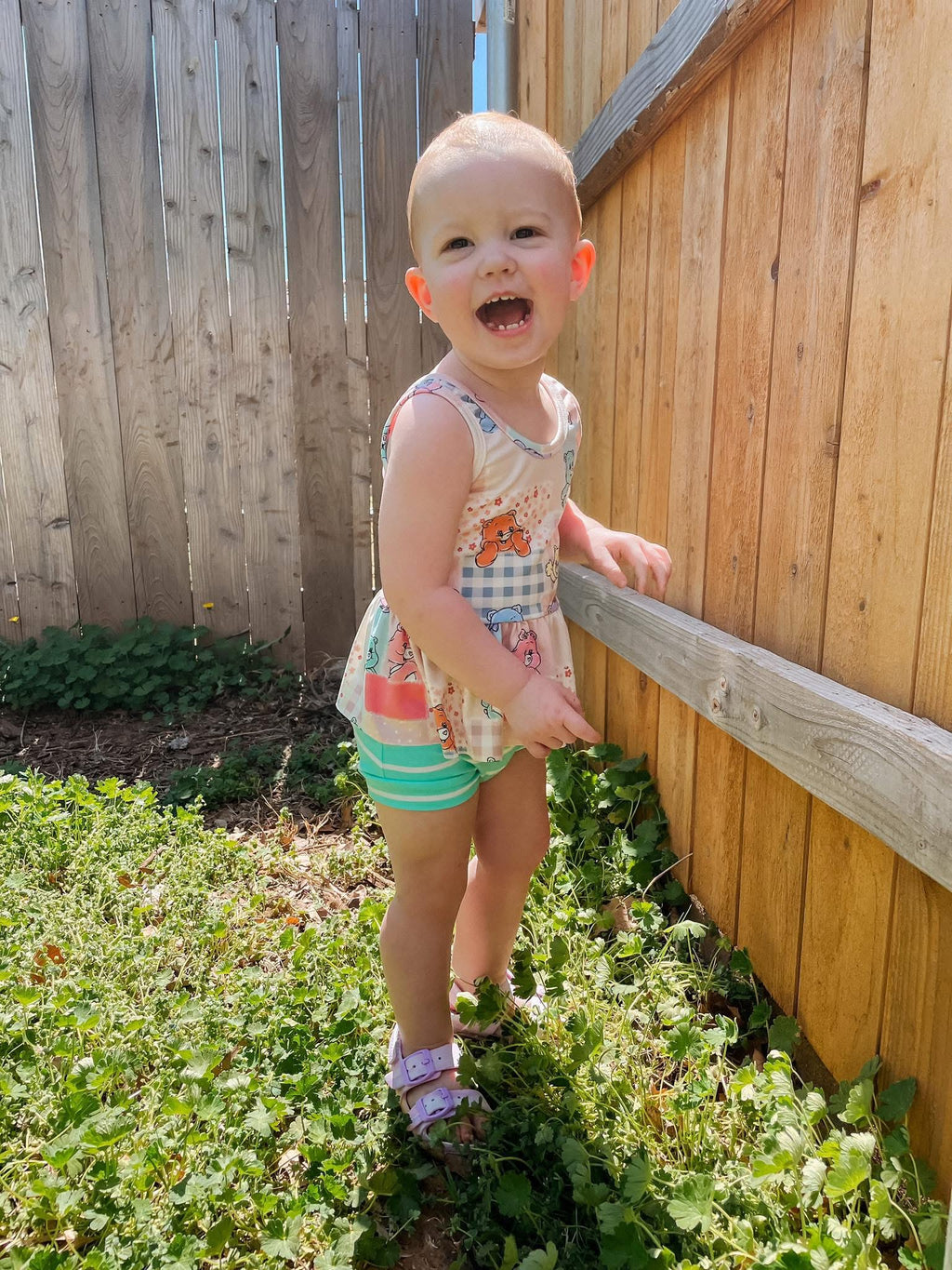 Kids 2 piece set Tank and bummies