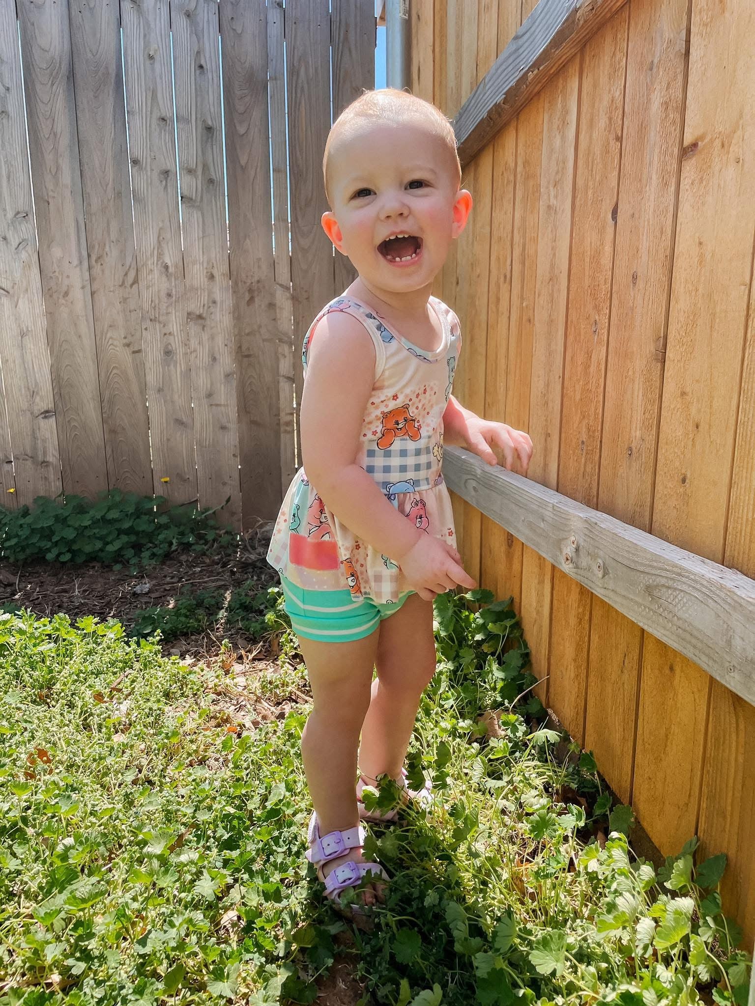 Kids 2 piece set Tank and bummies