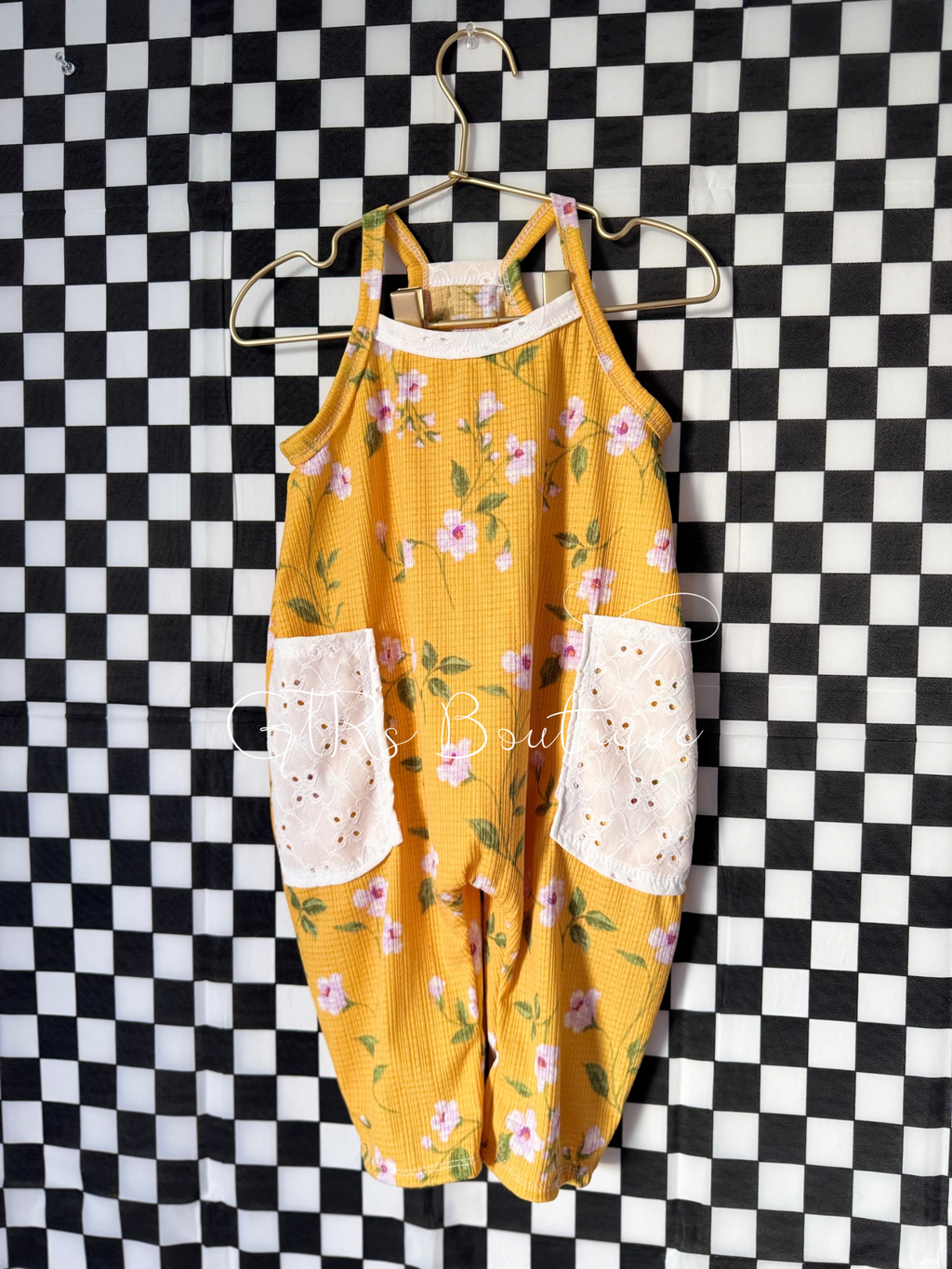 Floral Terran Romper size 12/18m