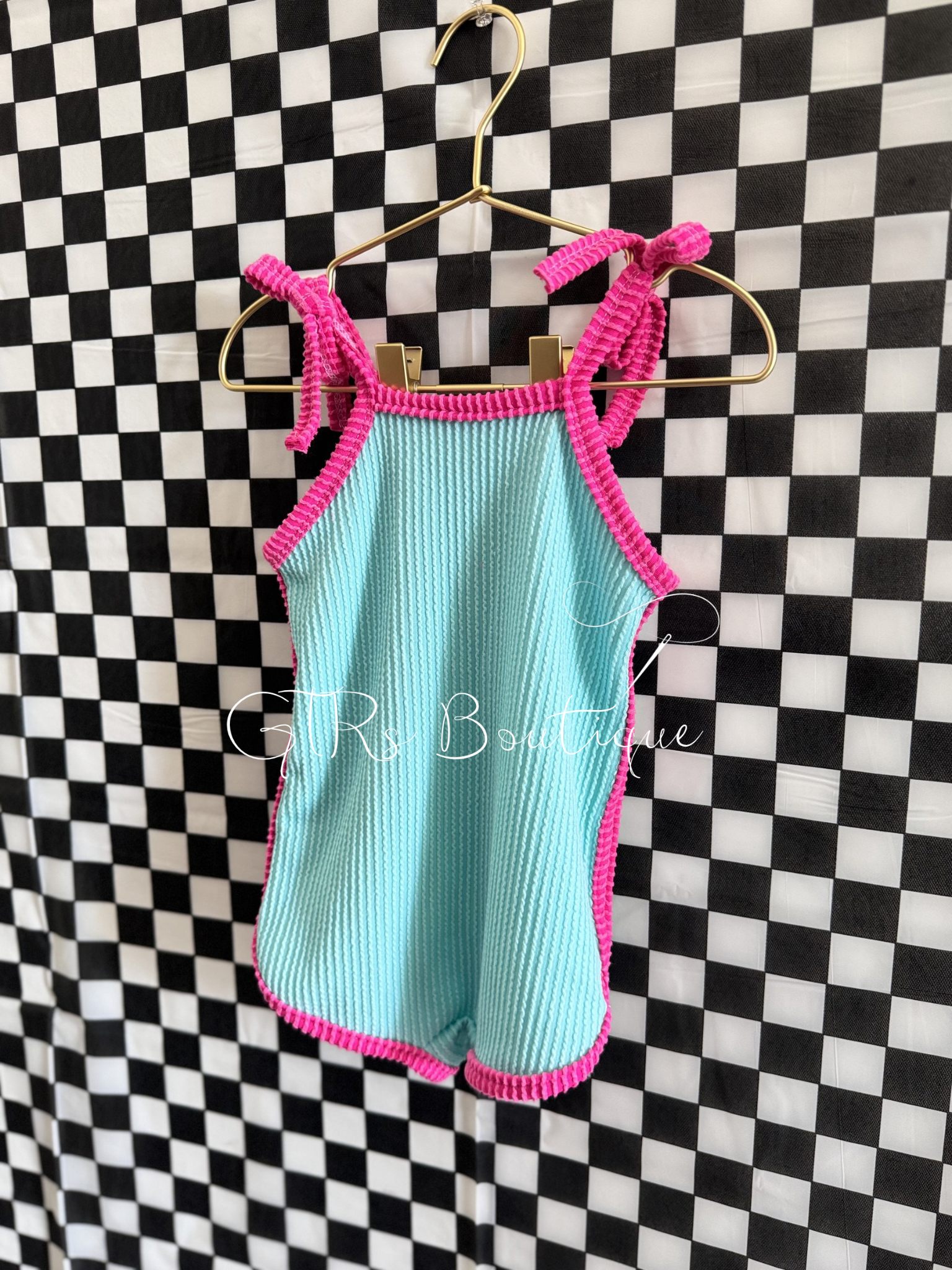 Baby romper, toddler romper, tie romper