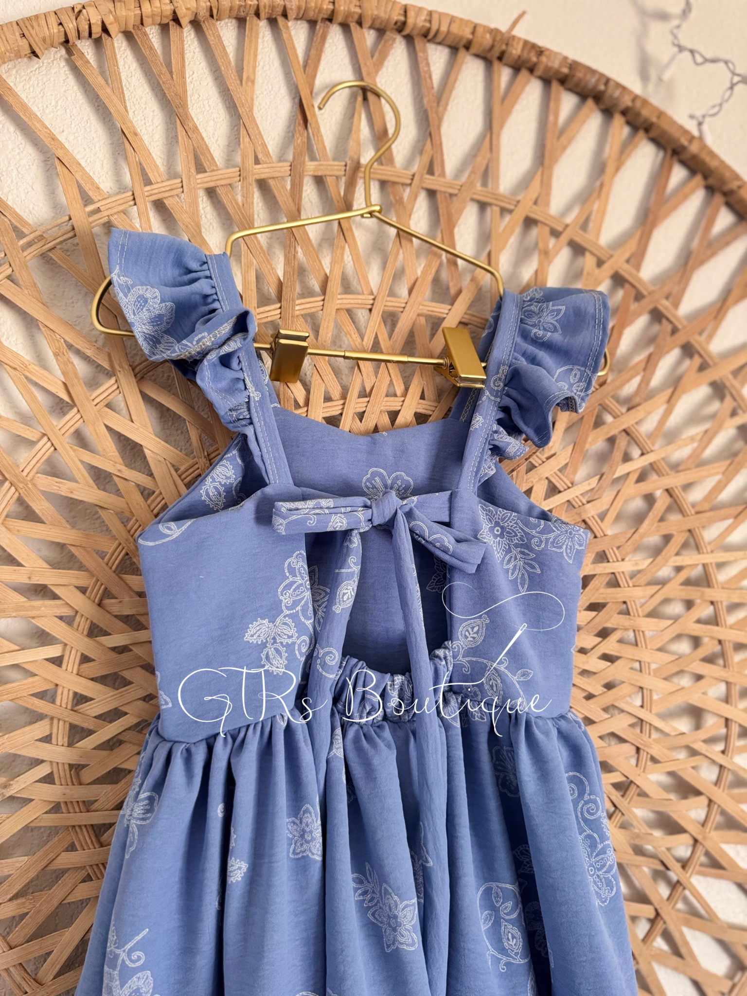 Girls size 5T Floral Malibu dress