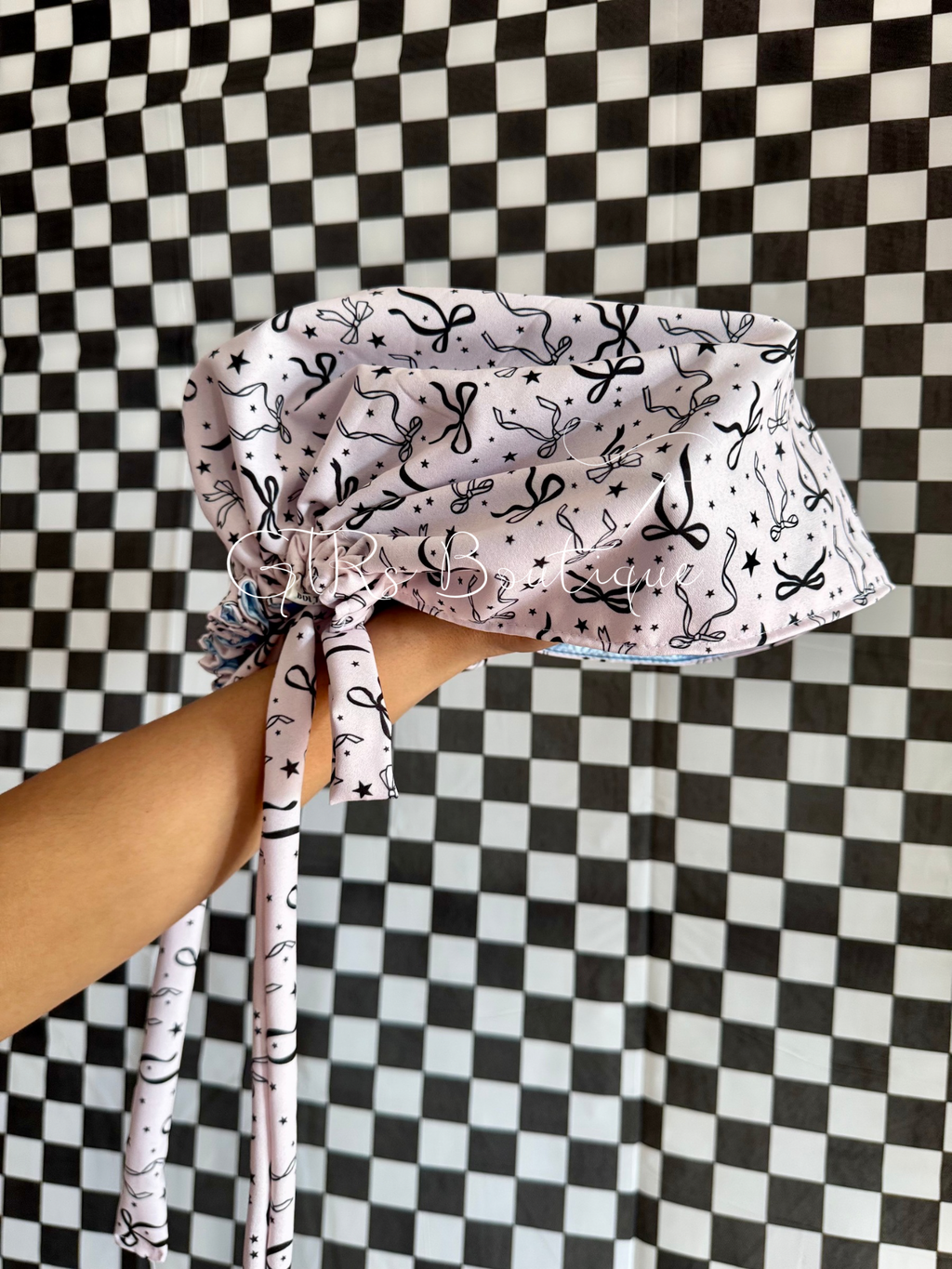 Women's Euro Scrub Cap, Ponytail Scrub Cap