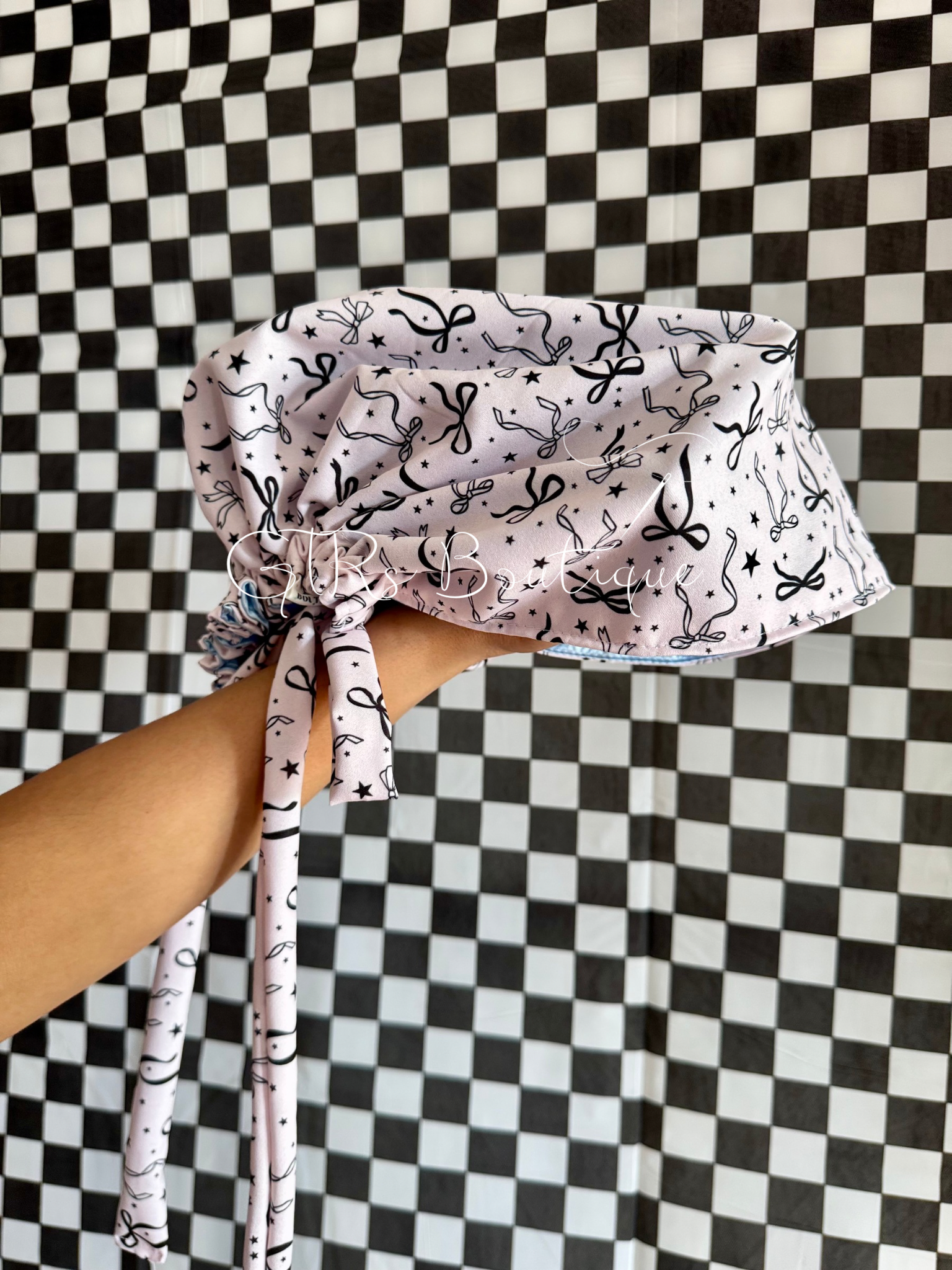 Women's Euro Scrub Cap, Ponytail Scrub Cap