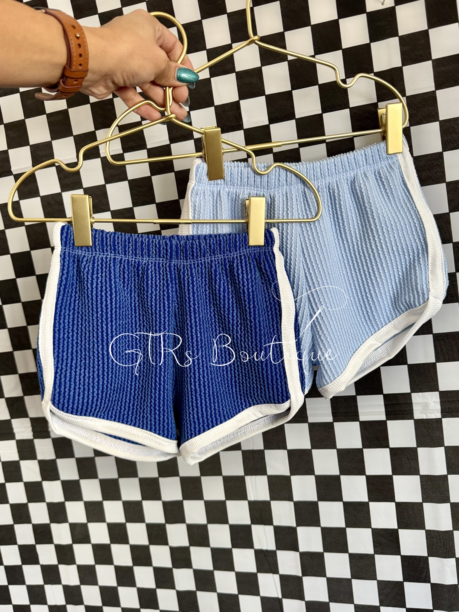 Retro Track Shorts for Kids