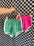 Retro Track Short for Kids