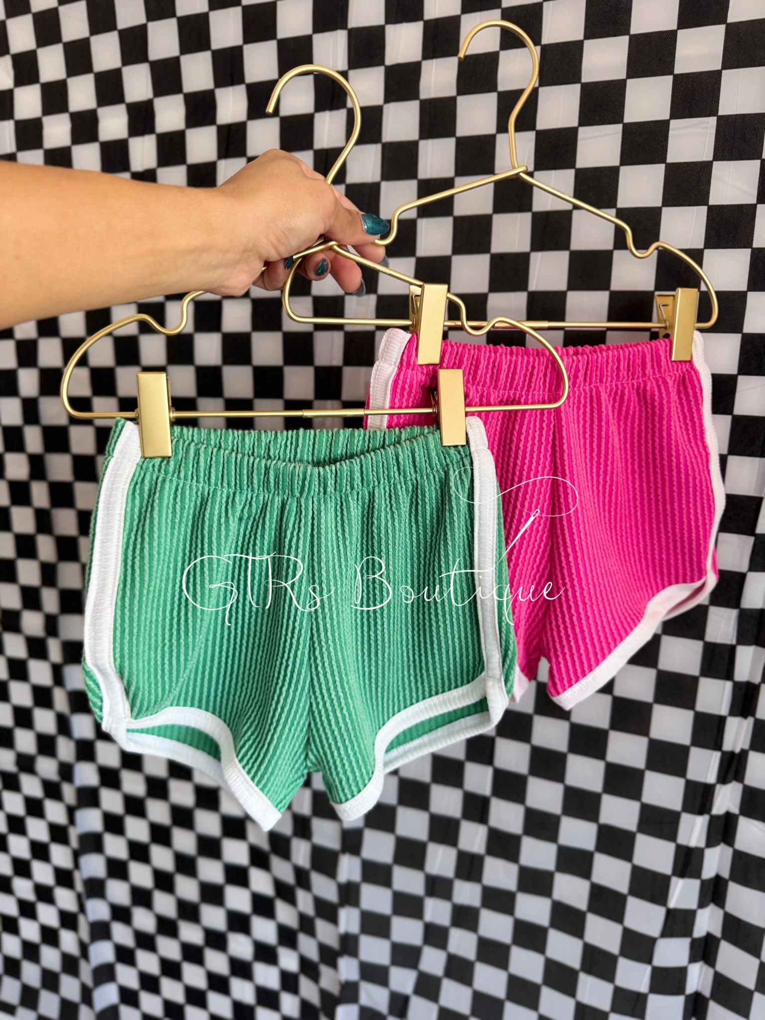 Retro Track Short for Kids