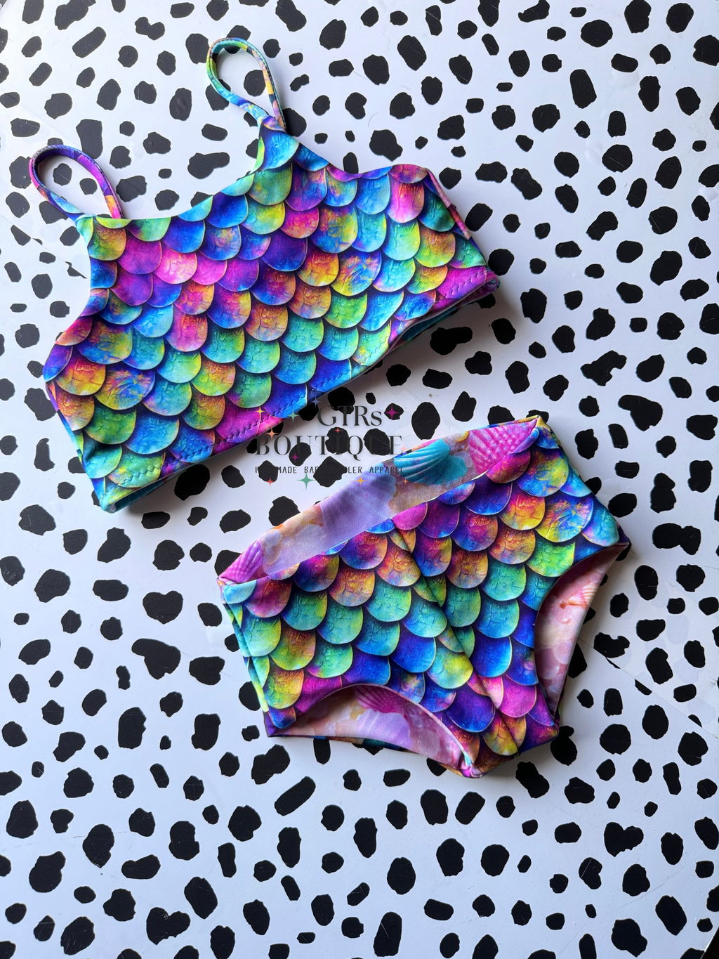 MTO Sea Shall & Scales Reversible Swim Set