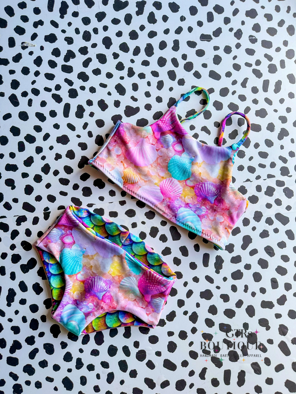 MTO Sea Shall & Scales Reversible Swim Set