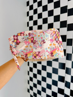 Satin lined scrub cap