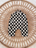Checkered Terran romper size 3/6m