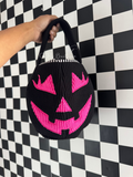 Fabric Halloween bucket bag