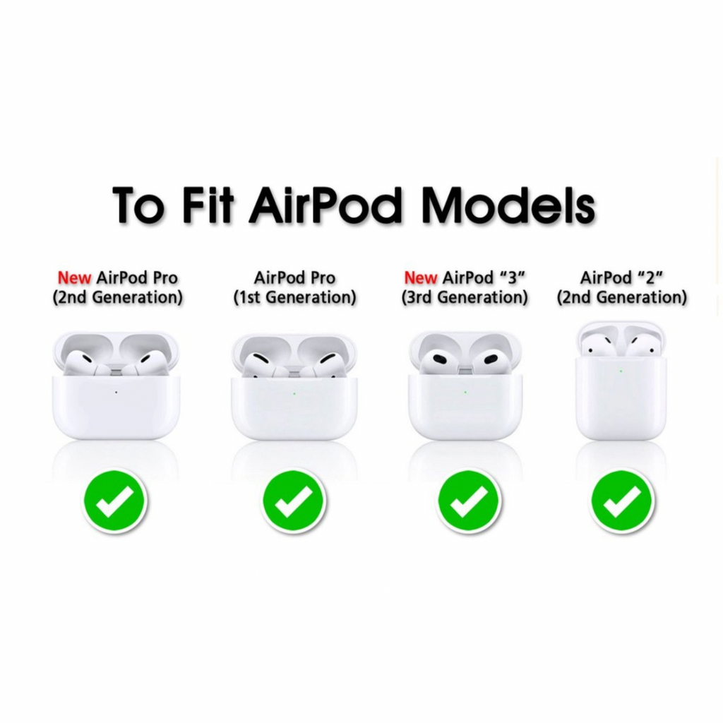 Keychain AirPod Cases