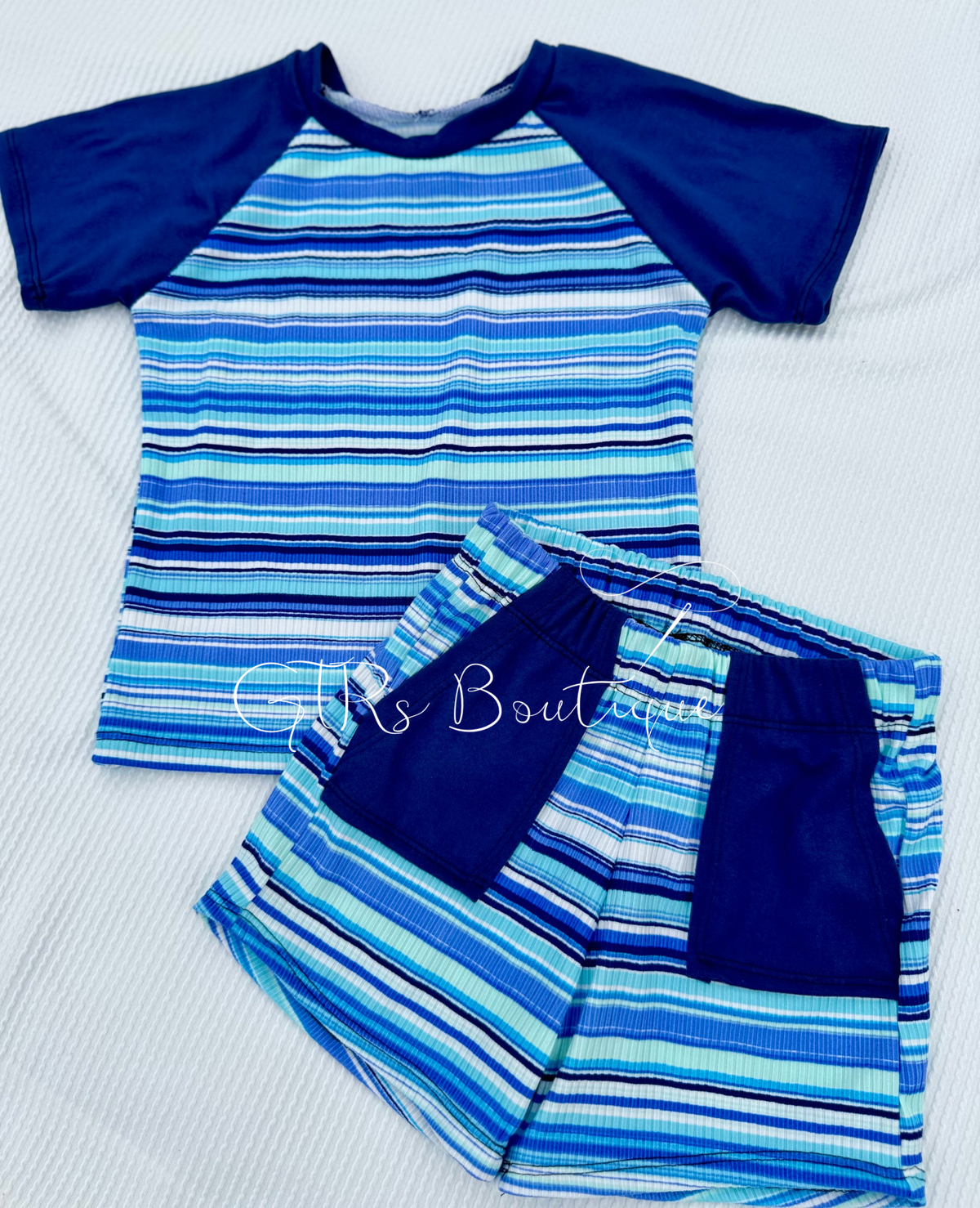 Raglan tee set size 2T