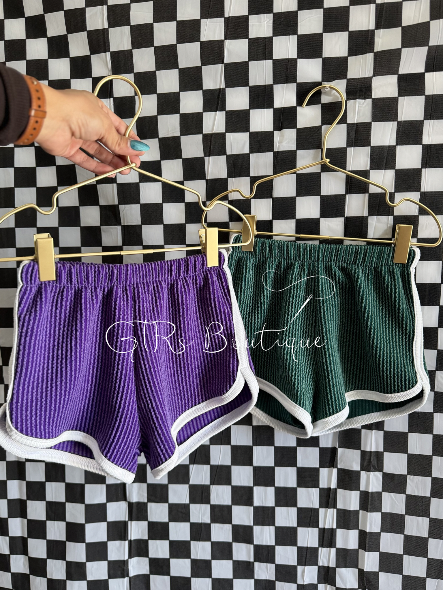 Retro Track Short for Kids