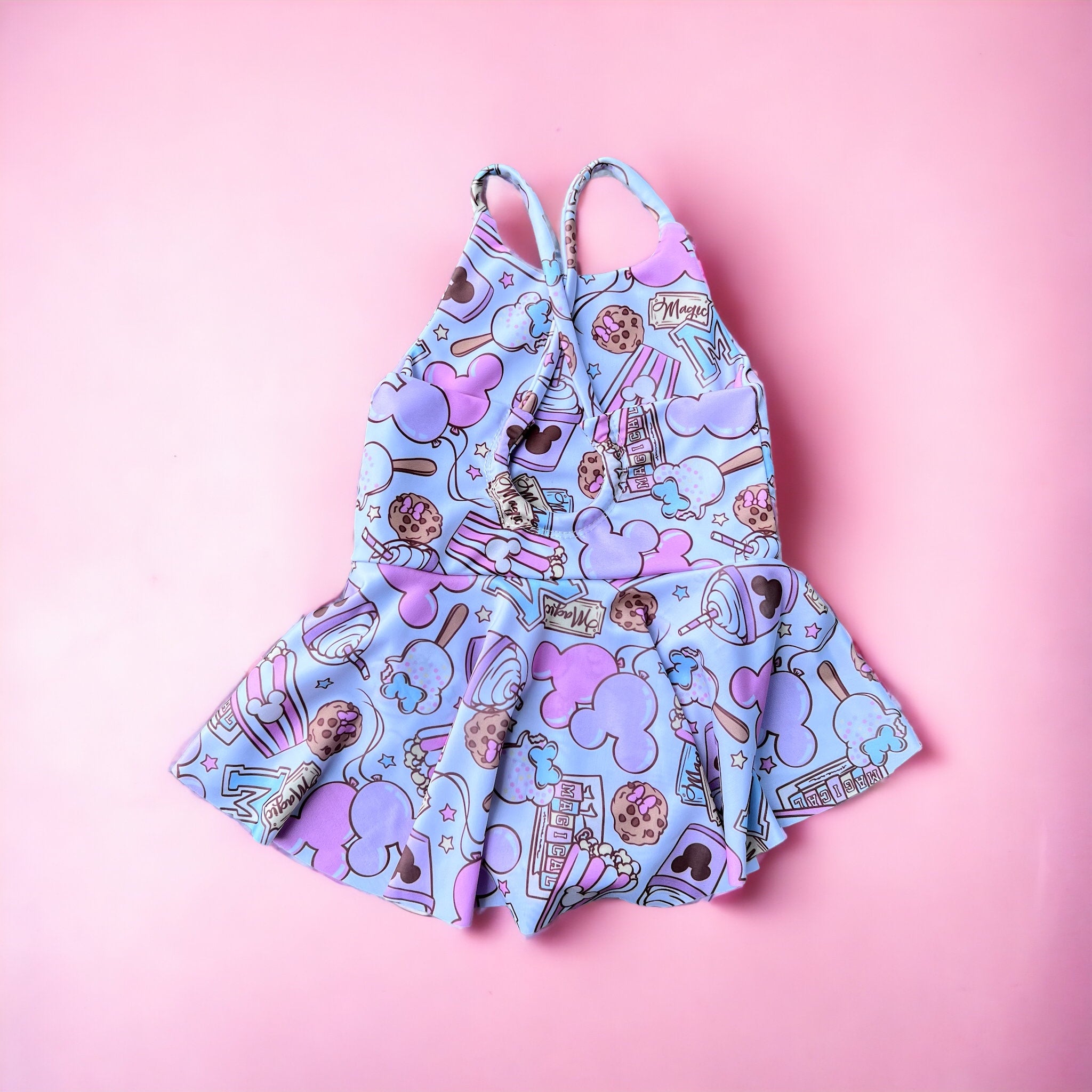 Magical Park Skirted Swim Leo