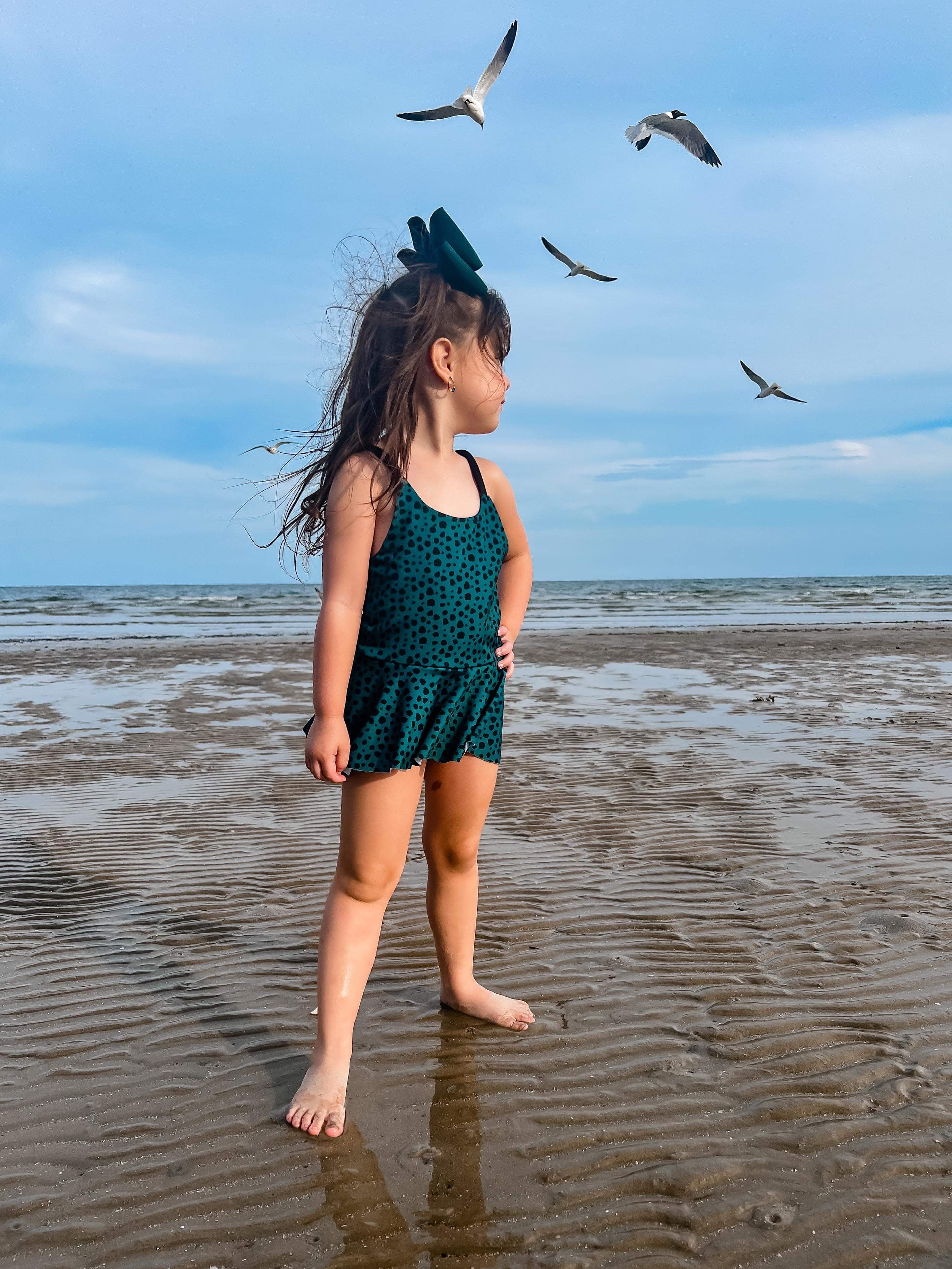 Spotted Skirted Swim Leo